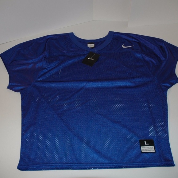 blue practice jersey